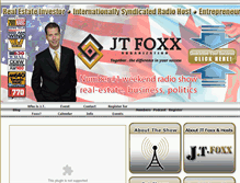 Tablet Screenshot of jtfoxxshow.com